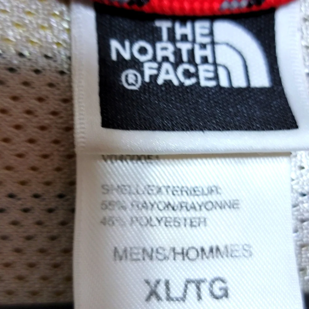 The North Face Men's Yellow Plaid Shirt SIZE‎ XL #735